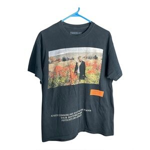 Justin Timberlake Shirt Mens Large Man Of The Woods Tour 2018 Heron Preston